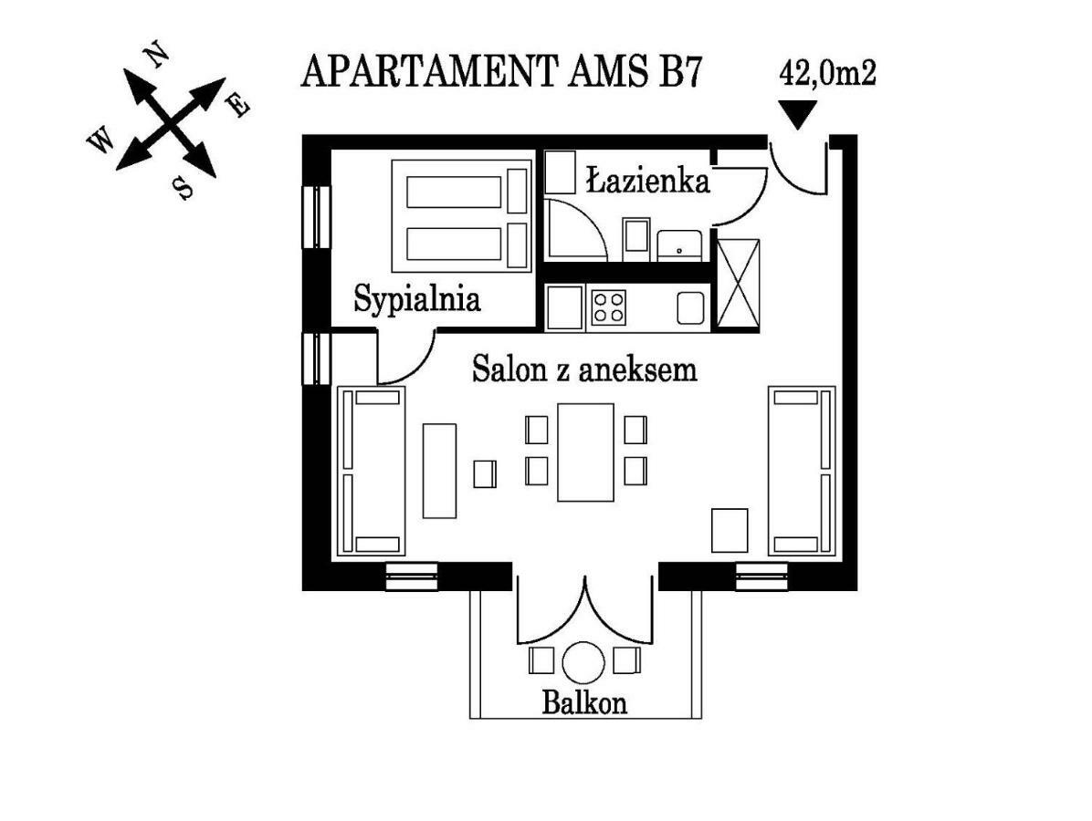 Apartament Ams B7 레왈 외부 사진